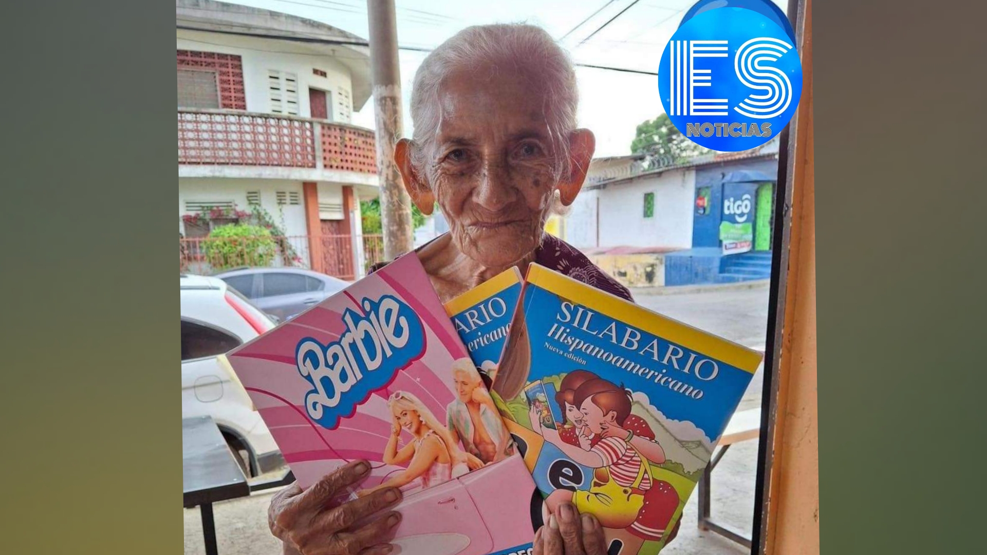 Abuelita trabaja a pesar de su avanzada edad para pagar su cuarto y comida en Usulután.