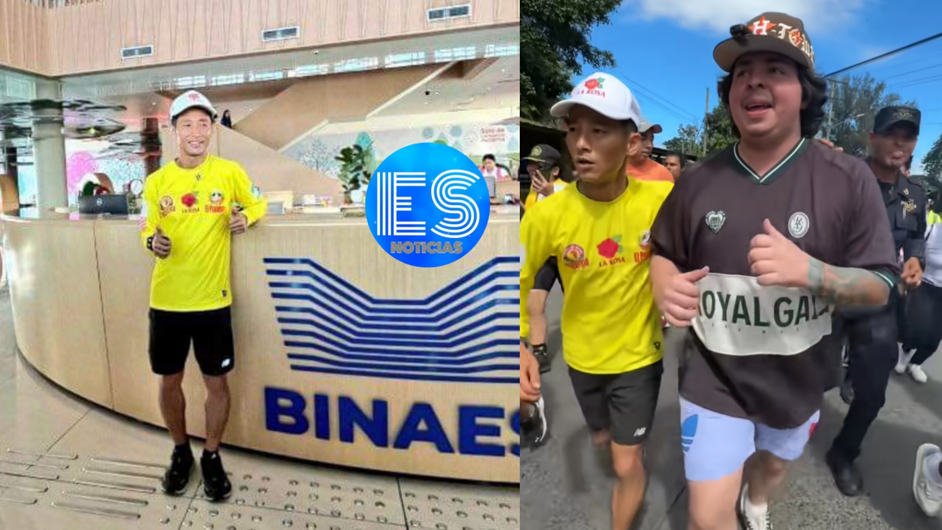 Yeik se unió al recorrido de Shin Fujiyama y no resistió ni la mitad de un kilómetro.