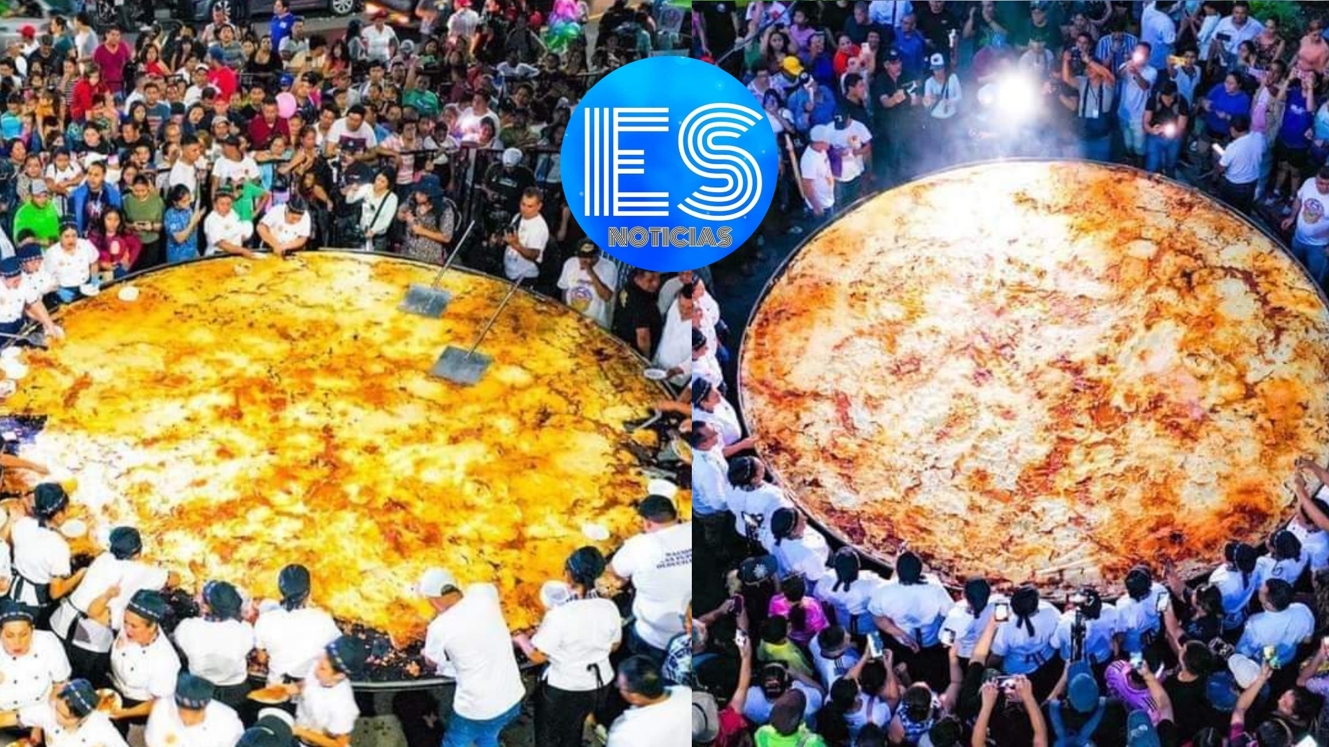 Oficialmente El Salvador tiene el récord mundial de hacer la Pupusa más grande del mundo.