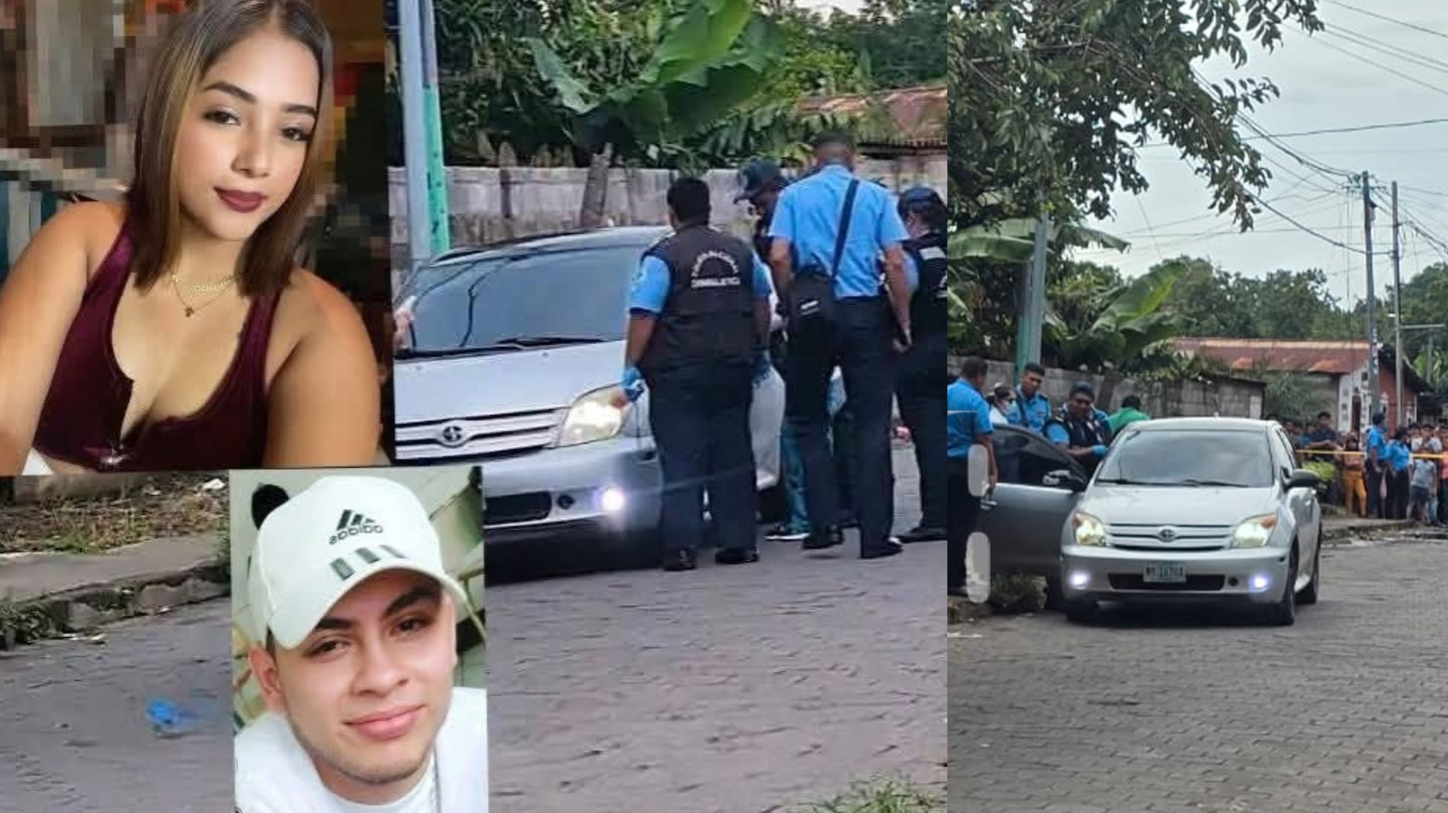 Pareja MU£R£ por INT0XICACIÓN de Monóxido de Carbono, producido por el motor del vehículo.