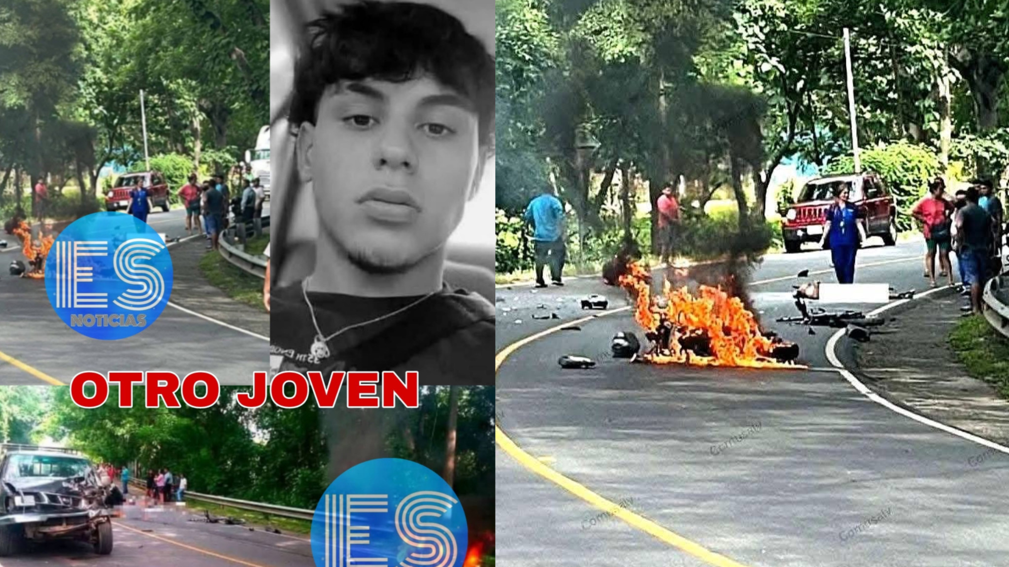 Joven motociclista F∆LL£C£ en TR∆GIC0 ∆CCID£NT£ en la Longitudinal del Norte.