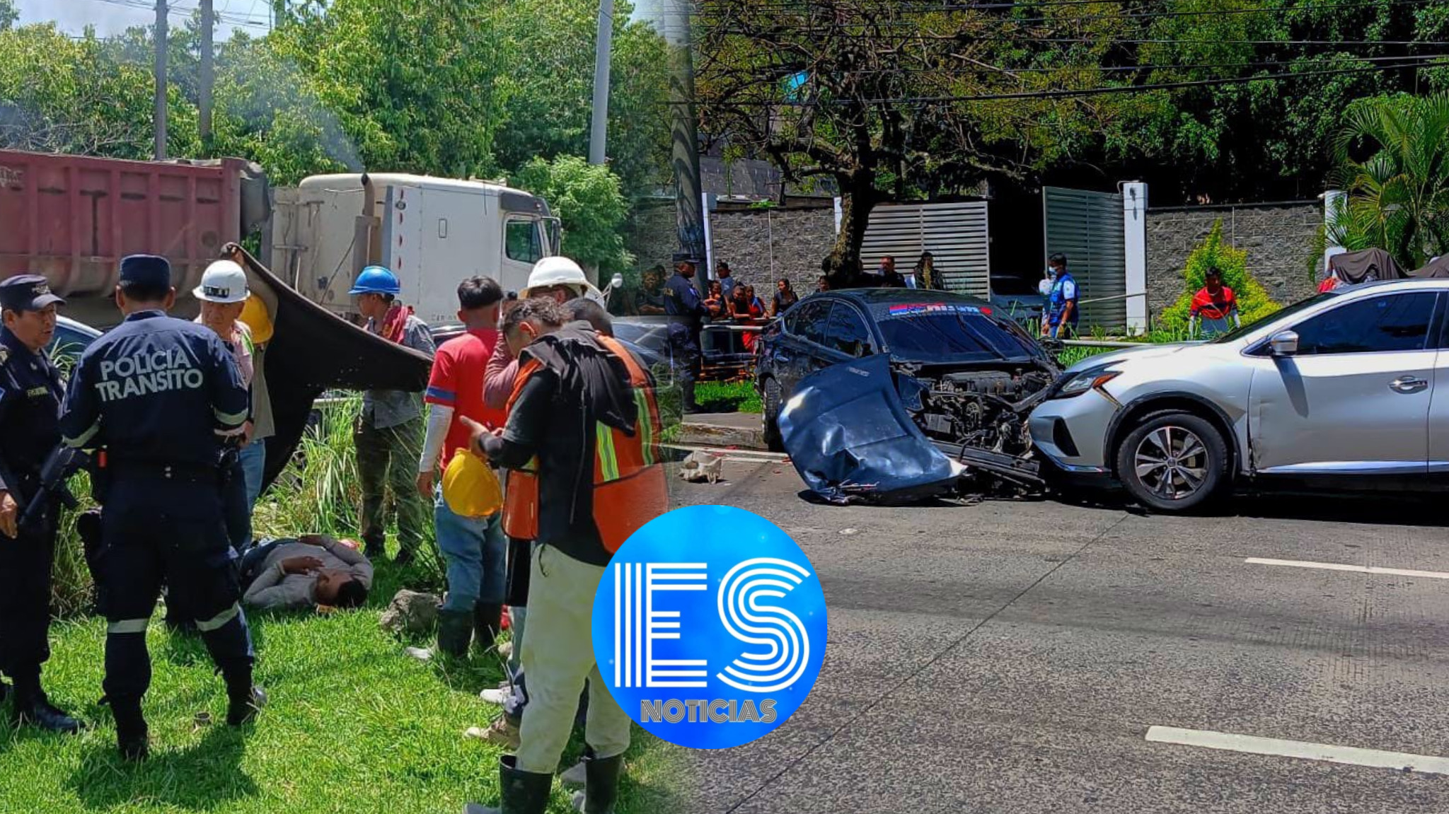 ∆DOLESCENTE de la 15 años provocó ∆CCID£NT£ en autopista a Comalapa dejando a dos personas lesionadas.