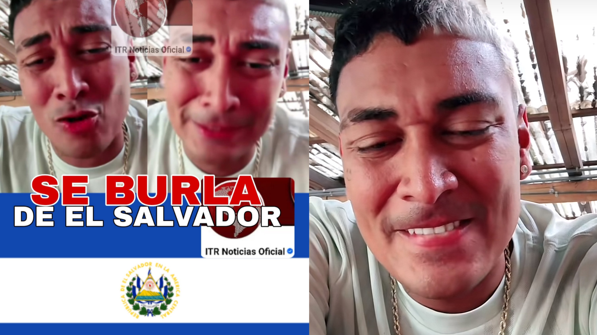 Tiktoker hondureño Supremo se burla de salvadoreños tras polémico partido.