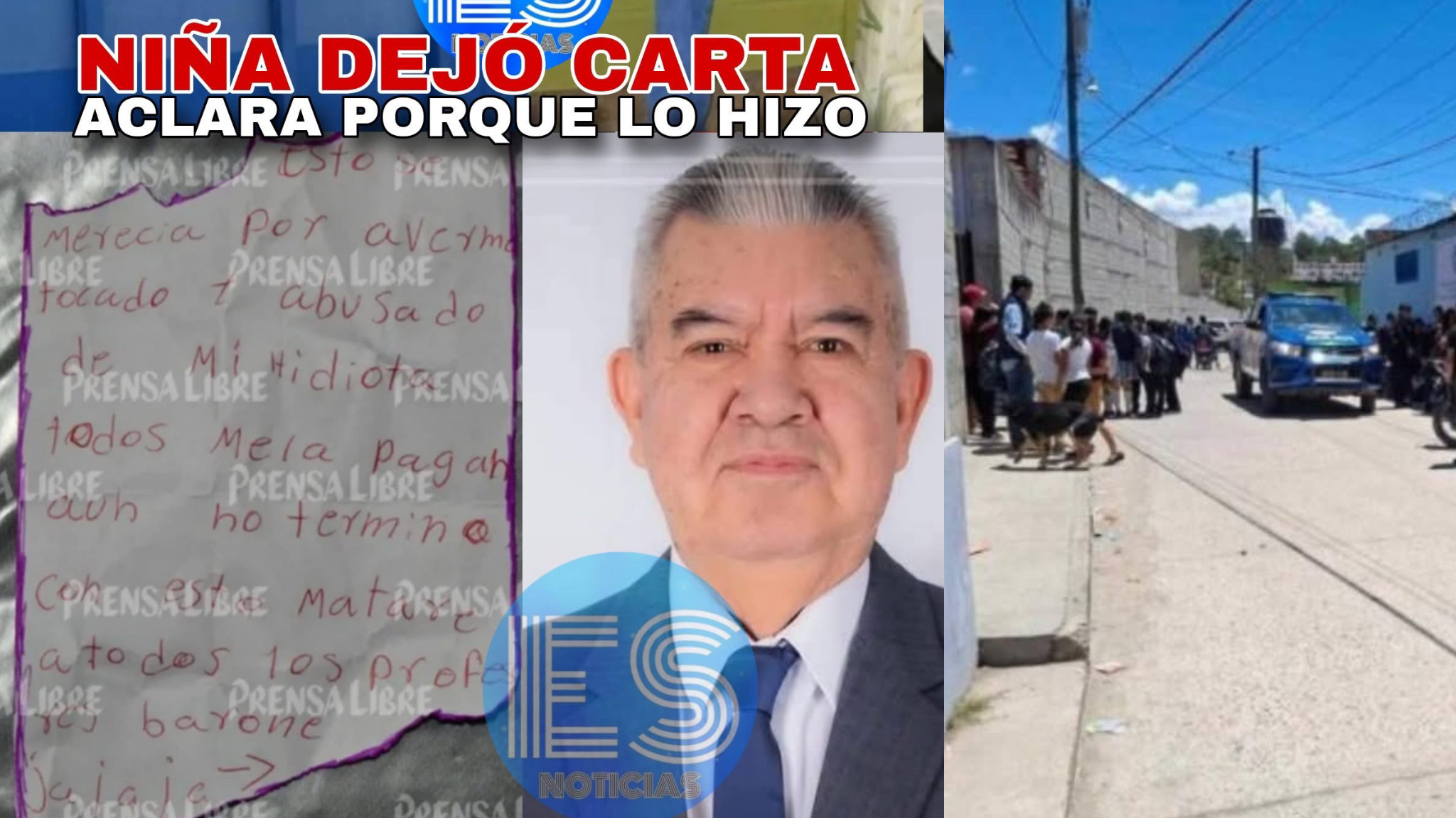 Estudiante de 12 años que habría ∆S£SIN∆D0 a profesor dejó carta y esto lo cambiaría todo.