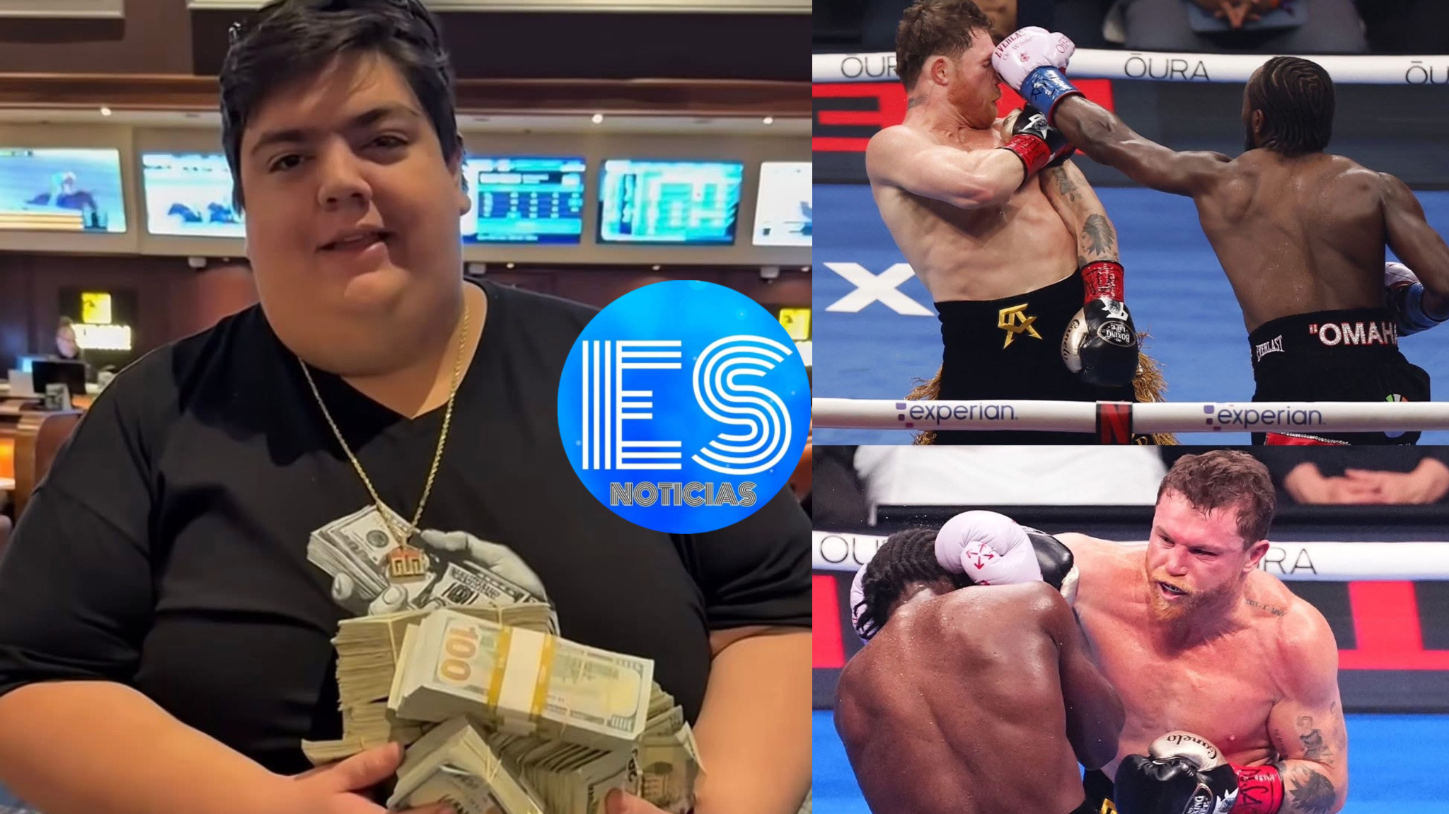 Joven pierde 100 mil dólares tras apostar por el Canelo en combate con Crawford.